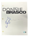 Al Pacino Signed Donnie Brasco Full Movie Script BAS