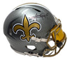 Alvin Kamara Signed Saints FS Flash Authentic Speed Helmet w/ Visor BAS