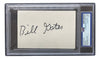 Bill Gates Microsoft Signed Slabbed Cut Signature PSA