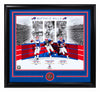 Jim Kelly Thomas Reed Signed Framed 16x20 Buffalo Bills Dynasty Photo SI COA
