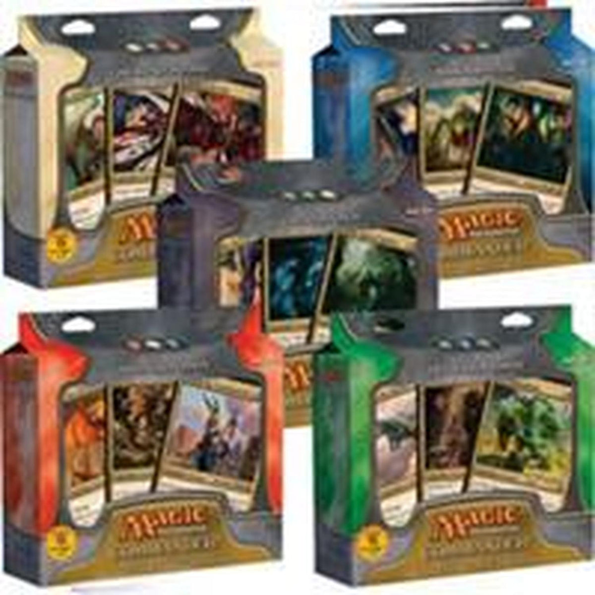 Magic The Gathering: Commander Set Of 5 Decks