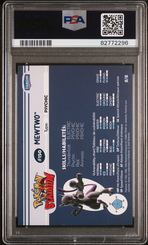 PSA 9 Mewtwo Stadium Tip-Shiny