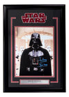Dave Prowse Signed Framed 11x14 Star Wars Darth Vader Photo BAS