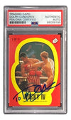Dolph Lundgren Signed Ivan Drago 1985 Topps #3 Sticker Card PSA/DNA