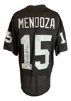 Fernando Mendoza Las Vegas Signed Black Football Jersey BAS