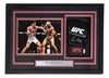 Max Holloway Signed UFC Replica Fight Glove In Shadowbox JSA QR