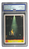 Hulk Hogan Signed 2015 Topps WWE Wrestlemania #5 Trading Card PSA
