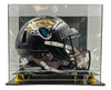 Travis Hunter Signed Jacksonville Jaguars FS Speed Replica Helmet BAS w/ Case