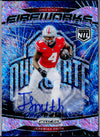 Jeremiah Smith RC 2024 Panini OSU Prizm Pink Shimmer Fireworks Rookie Auto