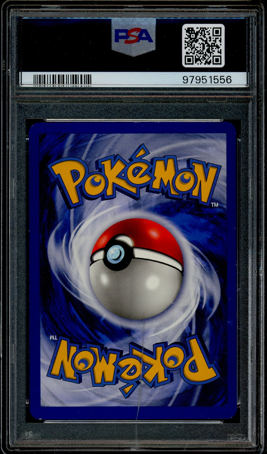 PSA 8 Growlithe-Rev.Foil Legendary Collection *Damaged*