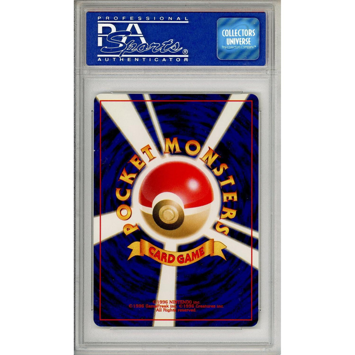 Pokemon Graded: Jp Lucky Stadium Moriaka (2000) PSA 10