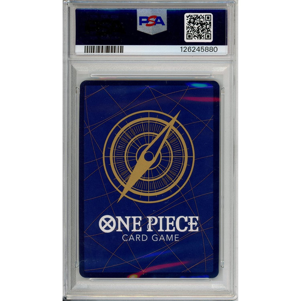 One Piece Graded: Capone "Gang" Bege Op04-100 Champions Top Player Finalist Pack (2024) PSA 10