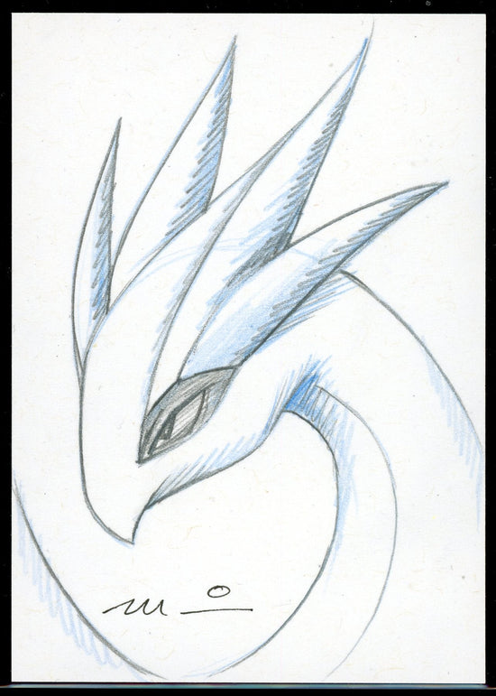 Lugia Drawing By Moduwa