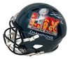 Jalen Carter Signed Philadelphia Eagles FS Super Bowl 59 Replica Helmet BAS