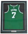Jaylen Brown Signed Framed Boston Celtics Nike Swingman Jersey BAS