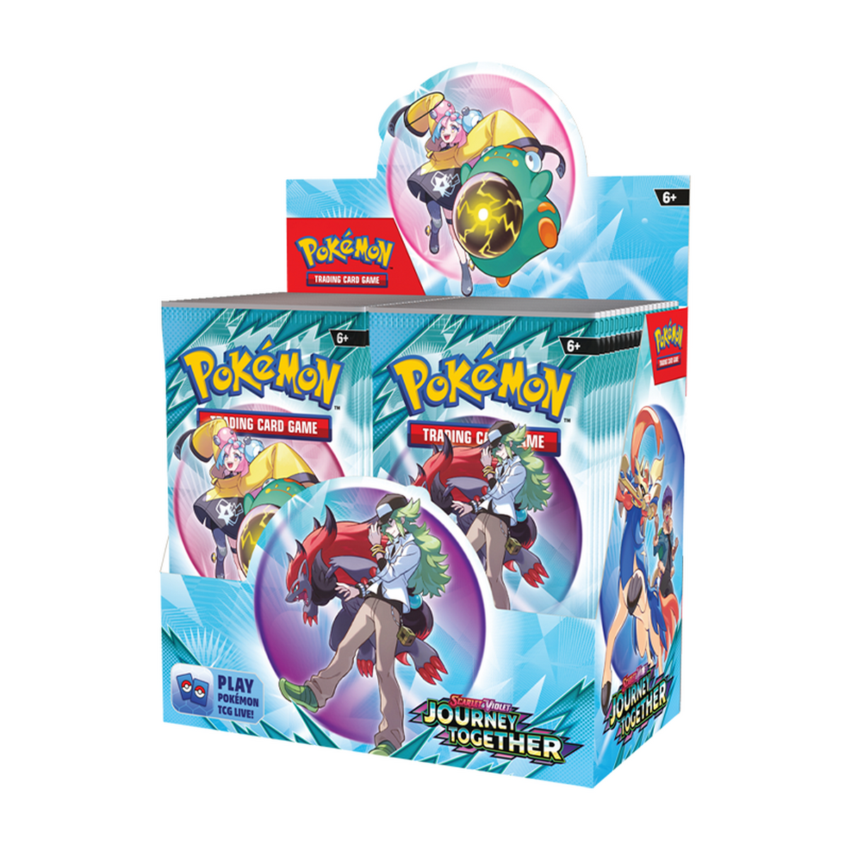 Pokemon Scarlet And Violet Journey Together Enhanced Booster Box