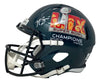 Nick Sirianni Signed Philadelphia Eagles FS Super Bowl 59 LIX Replica Helmet BAS