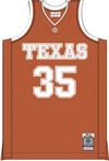 Mitchell & Ness Kevin Durant Texas Longhorns 2006 Orange Road Jersey