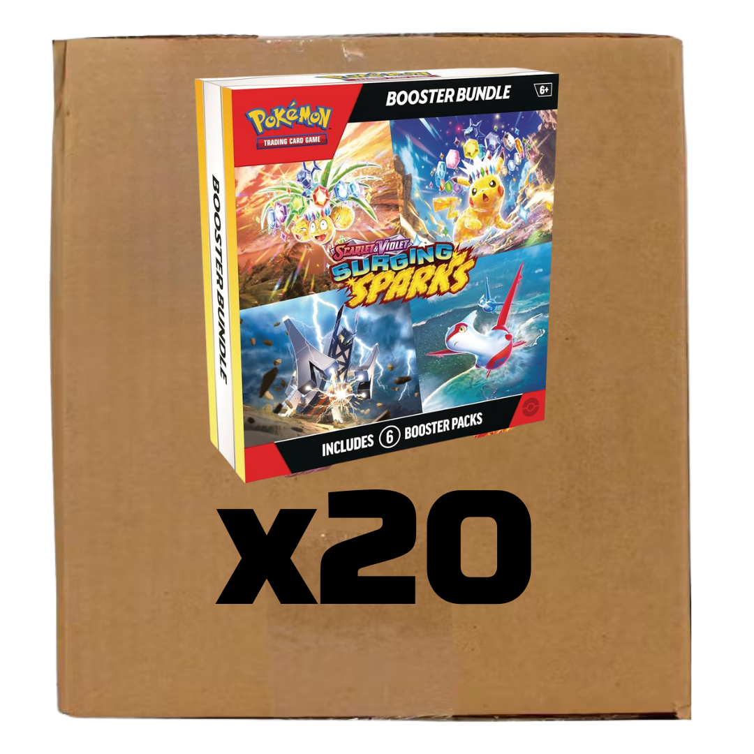 Sealed Case Surging Sparks Booster Bundle - Sv08