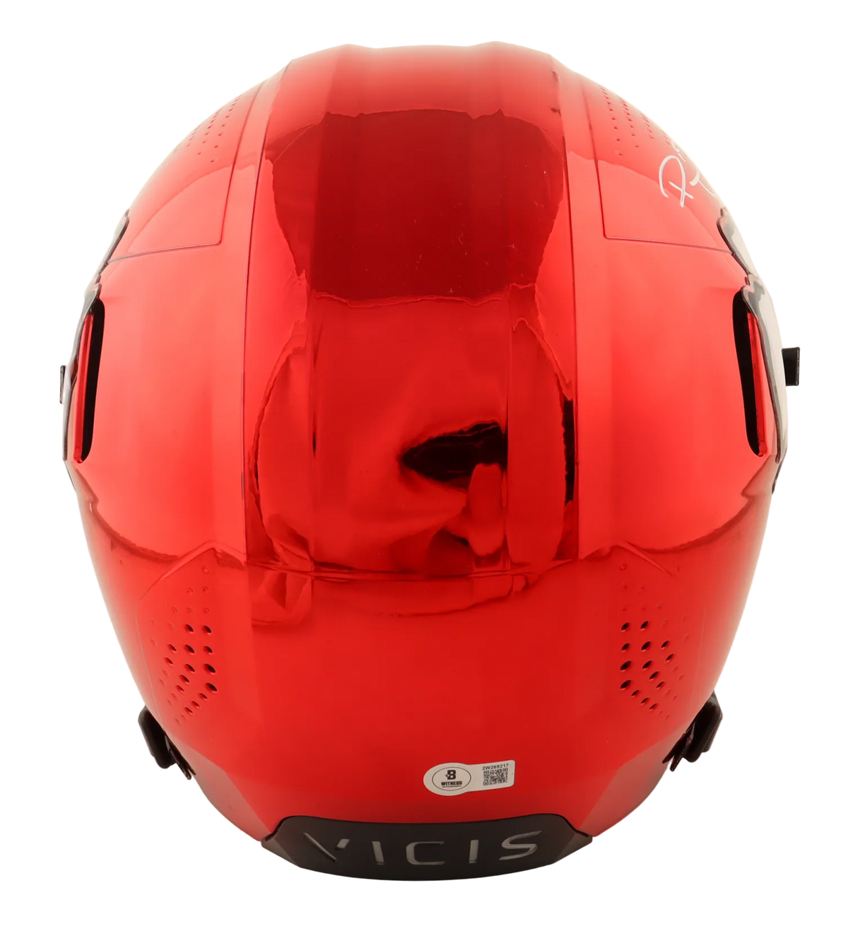 Patrick Mahomes Autographed Chiefs Custom Full-Size Authentic On-Field Zero2 Helmet With Visor (Fanatics Coa)