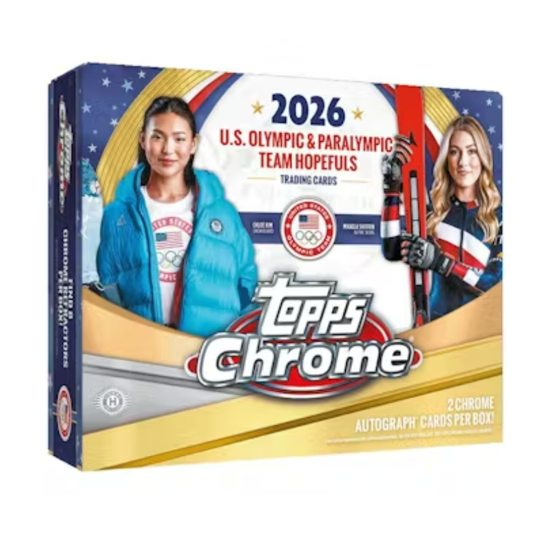 2026 Topps Chrome Us Winter Olympic & Paralympic Team Hopefuls Hobby Box