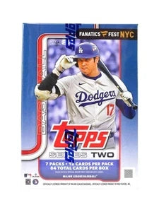 2025 Topps Series 2 Fanatics Fest Nyc Exclusive Baseball Blaster Box