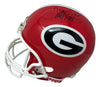 Terrell Davis Signed Georgia Bulldogs Full Size Replica Helmet JSA Hologram