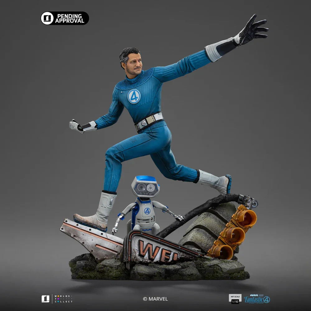 Iron Studios - The Fantastic Four: First Steps - Mister Fantastic Bds Art Scale Statue 1/10