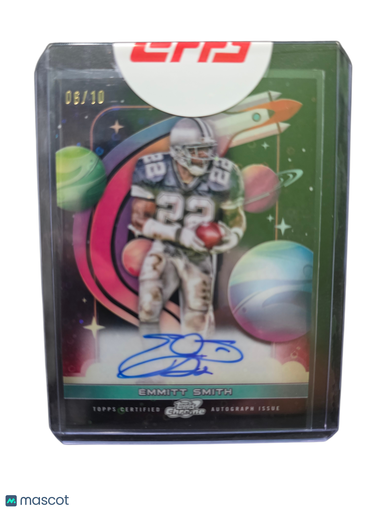 2023 Topps Cosmic Chrome Football Emmitt Smith 06/10