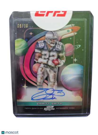 2023 Topps Cosmic Chrome Football Emmitt Smith 06/10