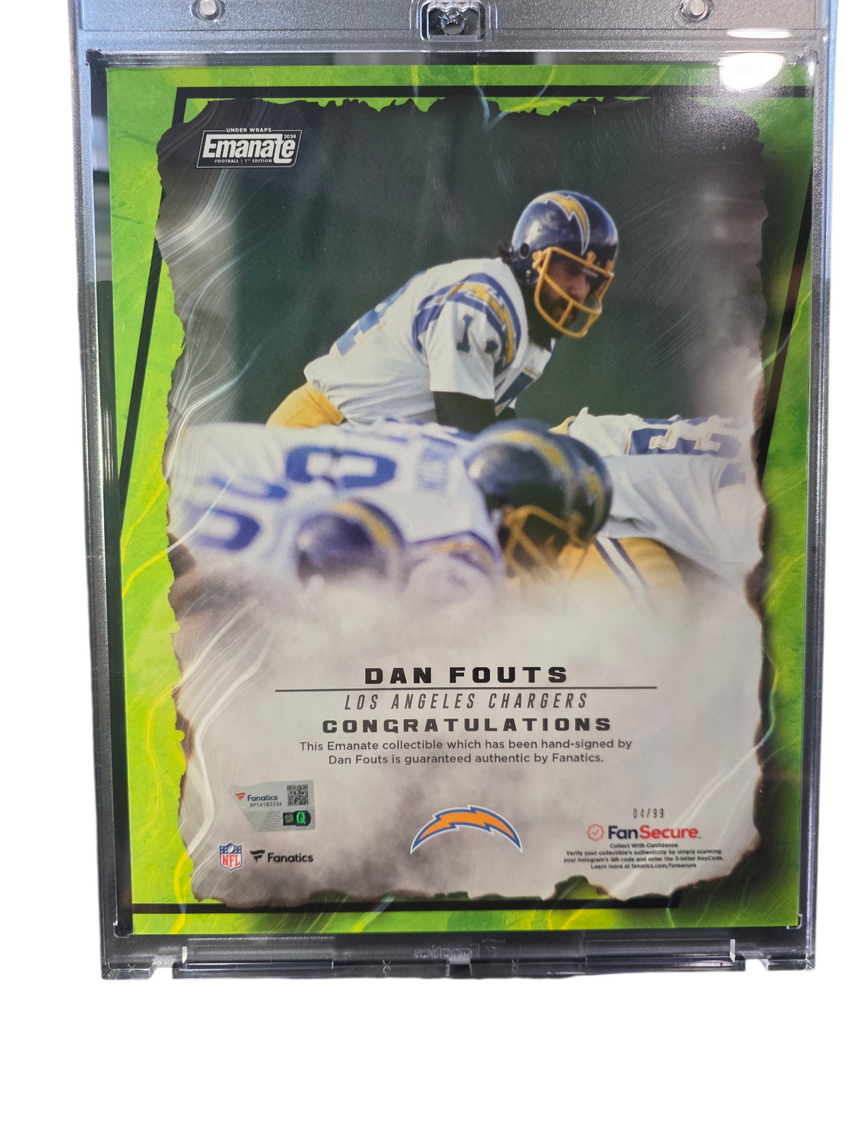 2024 Fanatics Emanate Dan Fouts 04/99