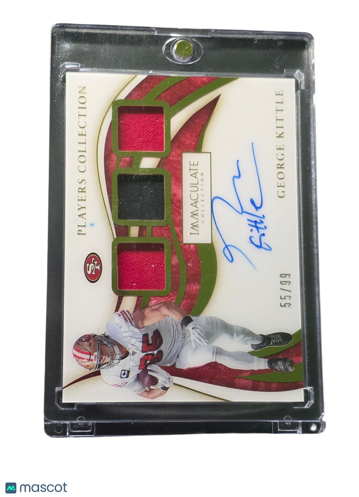 2020 Panini Immaculate Collection Players George Kittle #Pc-Gk 55/99 Patch