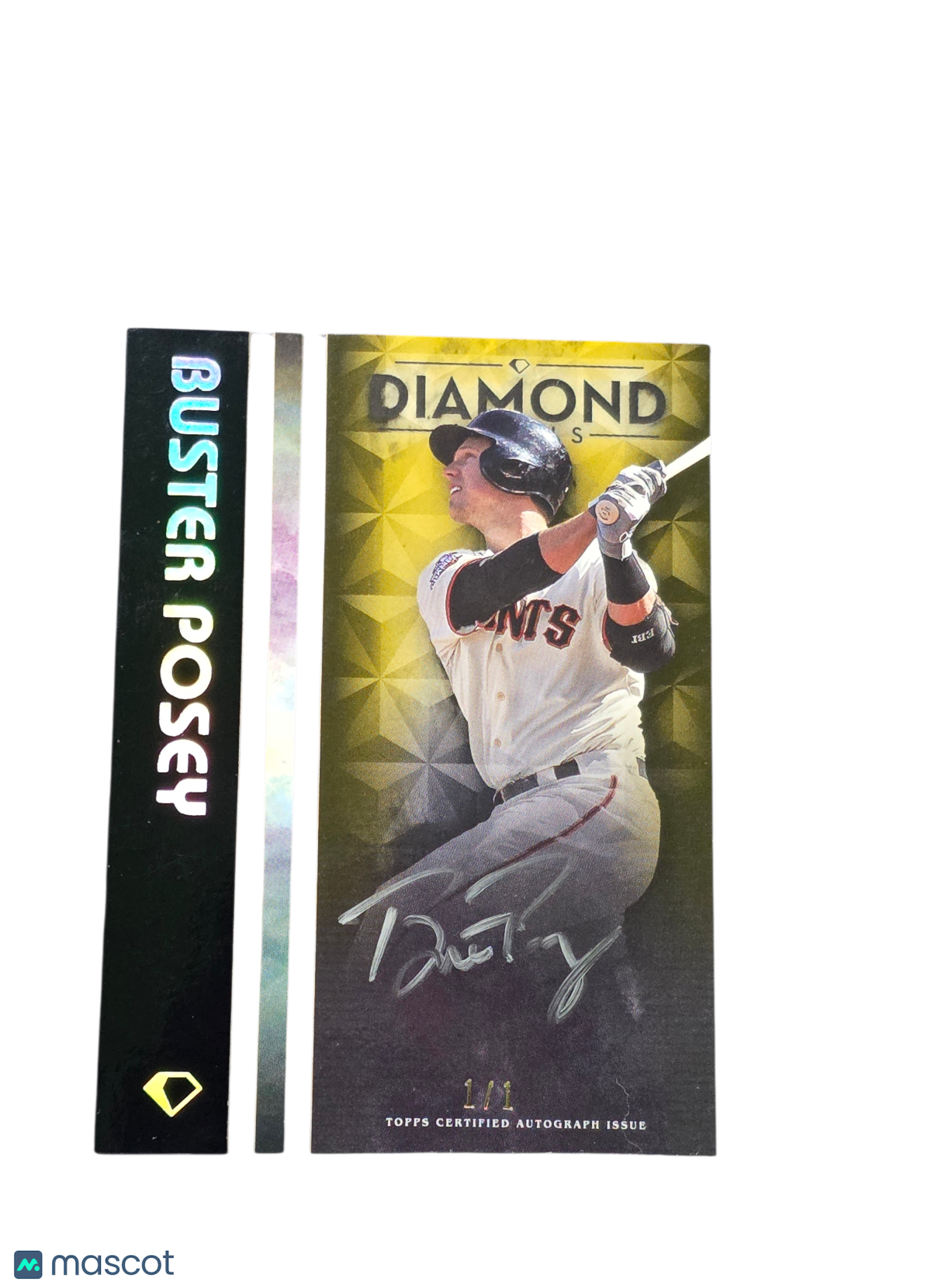 2023 Topps Diamond Icons Buster Posey #Bpa-Bp Black Polychromatink 1/1
