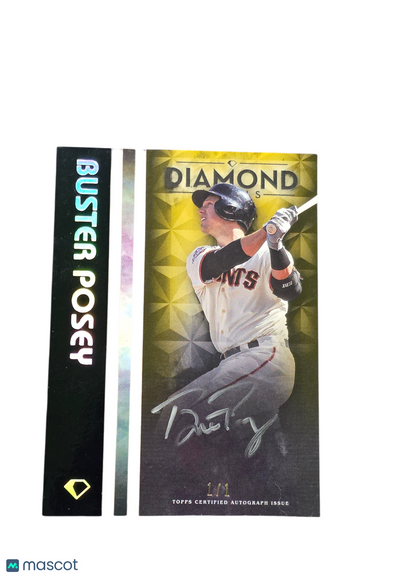 2023 Topps Diamond Icons Buster Posey #Bpa-Bp Black Polychromatink 1/1