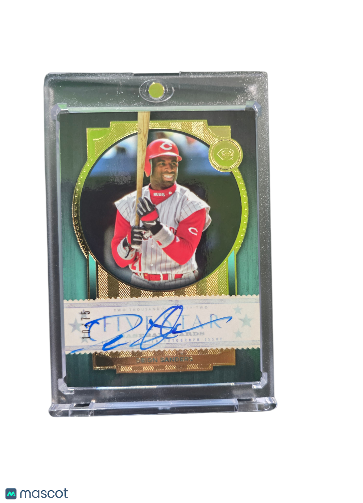 2022 Topps Five Star Deion Sanders #Fsa-Ds 10/75