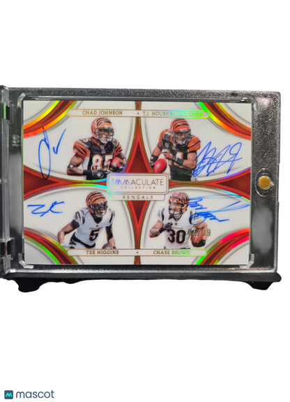 2024 Panini Immaculate Collection Chase Brown Tee Higgins Chad Johnson T.J.