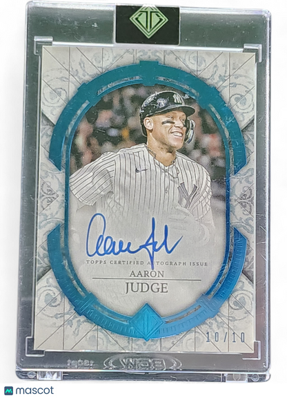 2024 Topps Certified Autograph Issue Aaron Judge #Tca-Aj 10/10
