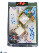 2025 Leaf Bo Jackson Bobby Witt Jr. #Ps2-01 Dual Auto 8/10 Dual Game-Used