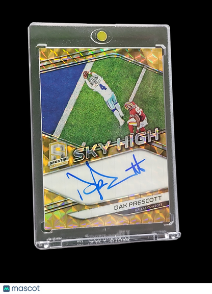 2019 Panini Spectra Prizm Sky High Dak Prescott #Sh-Dp Gold 04/10