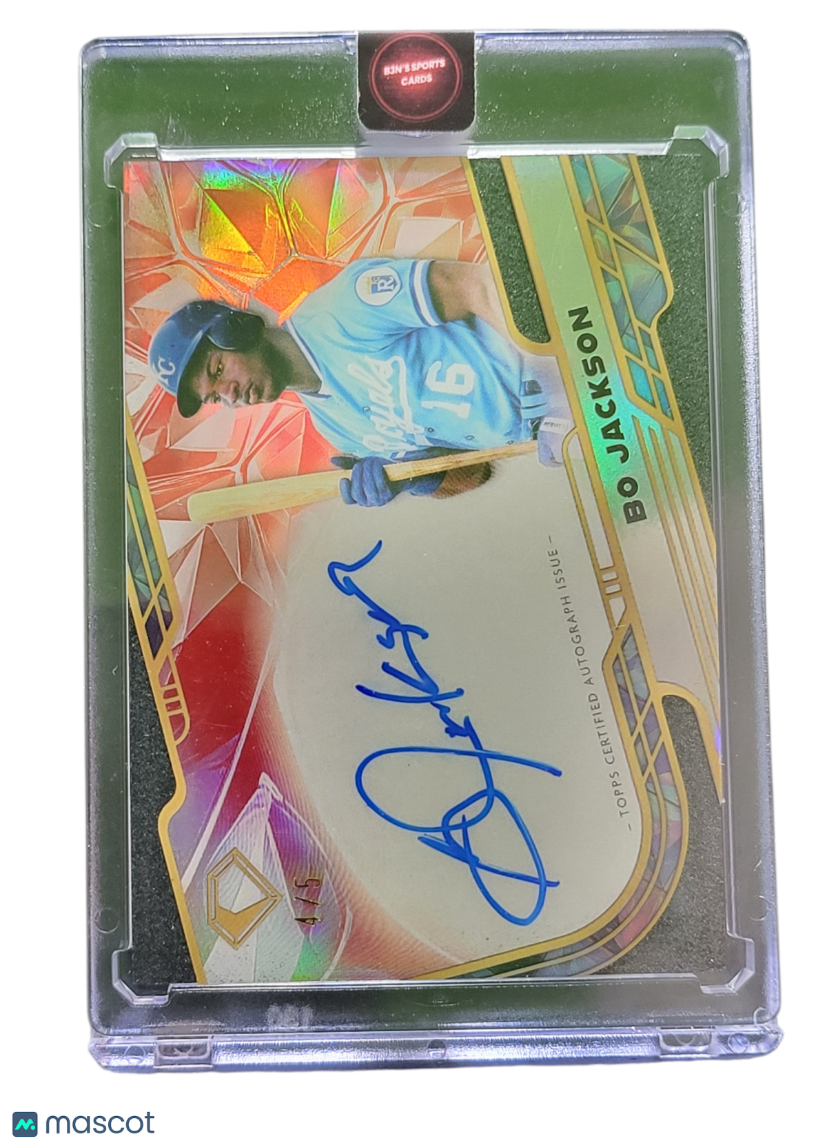 2025 Topps Diamond Icons Bo Jackson #Acc-Bo Chrome 4 / 5