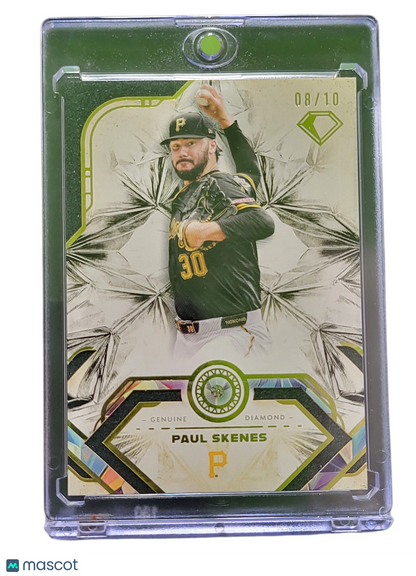 2025 Topps Gilded Collection Paul Skenes #8 08/10 Genuine Diamond