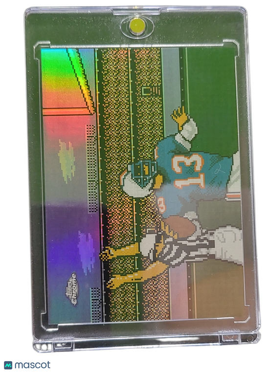 2025 Topps Chrome Tecmo Super Bowl Dan Marino #Tecno-10 Refractor