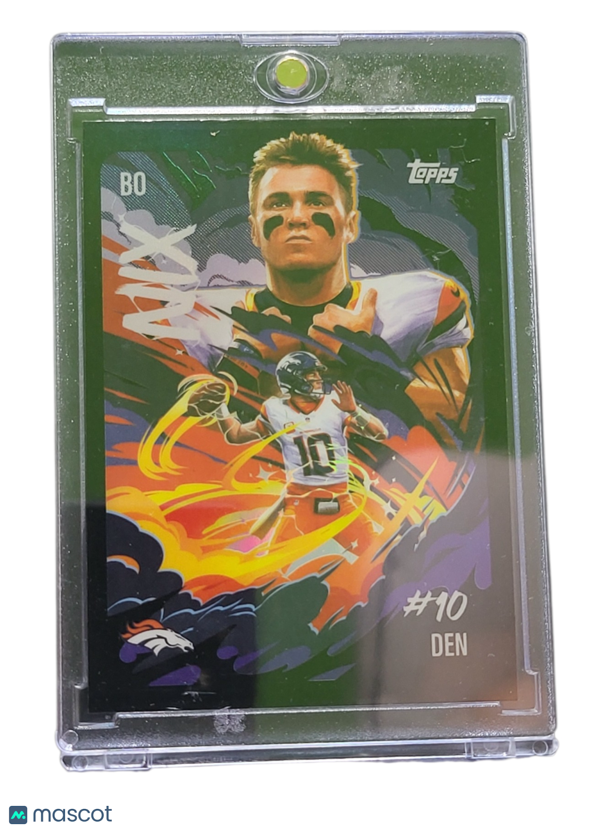 2025 Topps Chrome Ultraviolet Bo Nix #Uv-9
