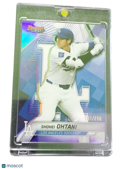 2025 Topps Bowman's Best Shohei Ohtani #46 Purple Refractor 50/50