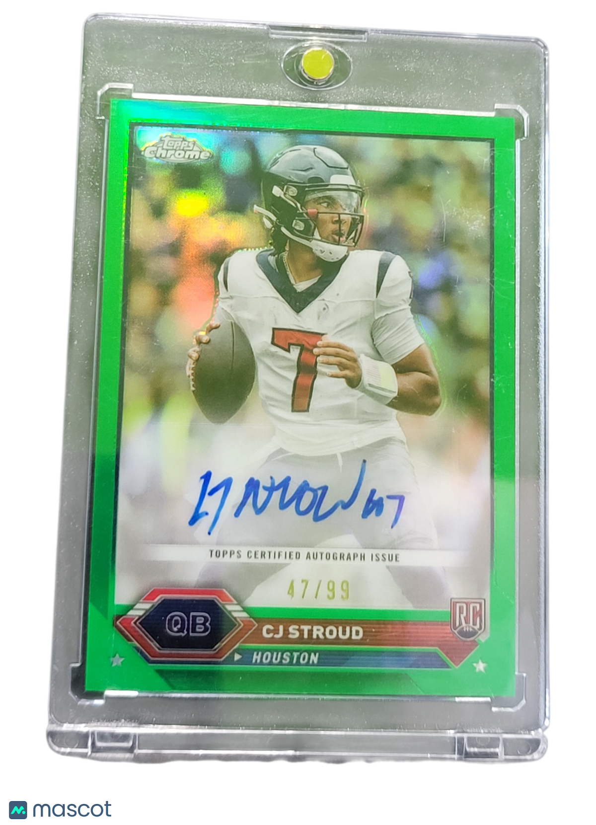 2024 Topps Composite Topps Chrome Auto Variation C.J. Stroud #Tca-Cs Green /99