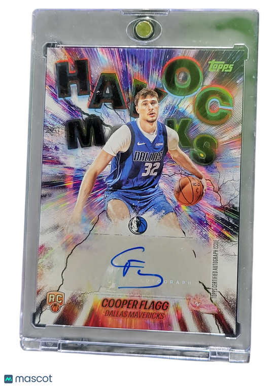 2025 Topps Havoc Marks Cooper Flagg #Hm-Cf Rc