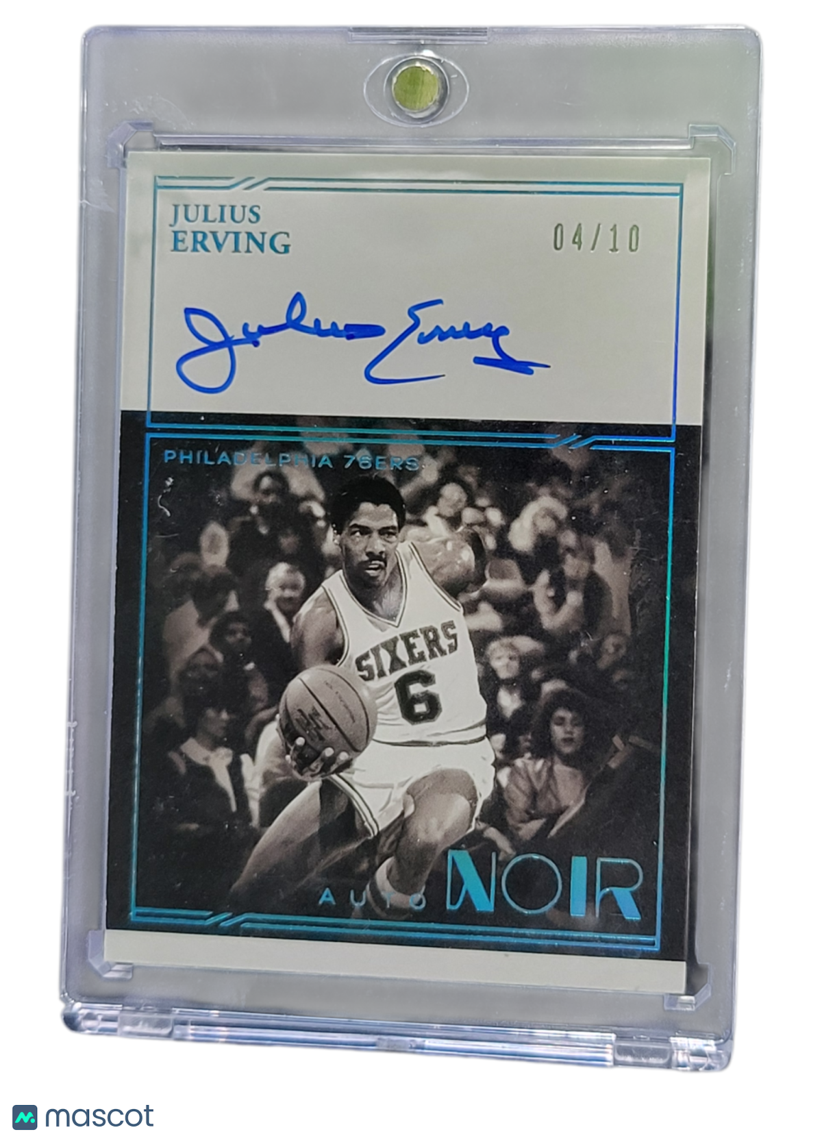 2021 Panini Noir Julius Erving #Ab-Jul /