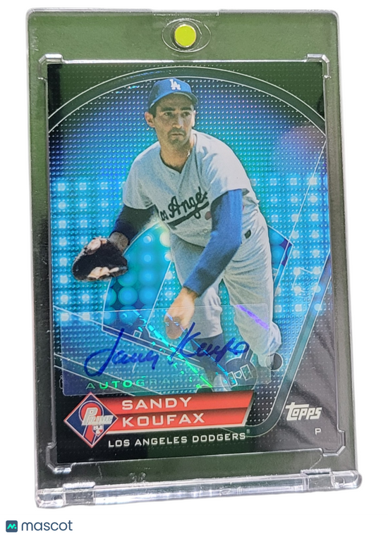 2011 Topps Prime 9 Sandy Koufax #Pnr9 Refractor