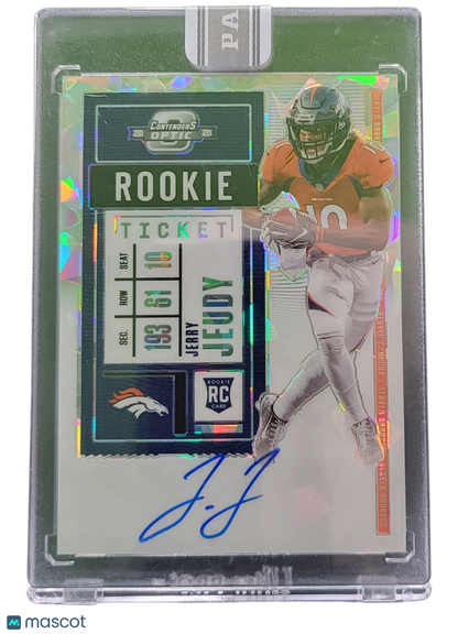 2020 Panini Contenders Optic Jerry Jeudy #106 White Box Rc