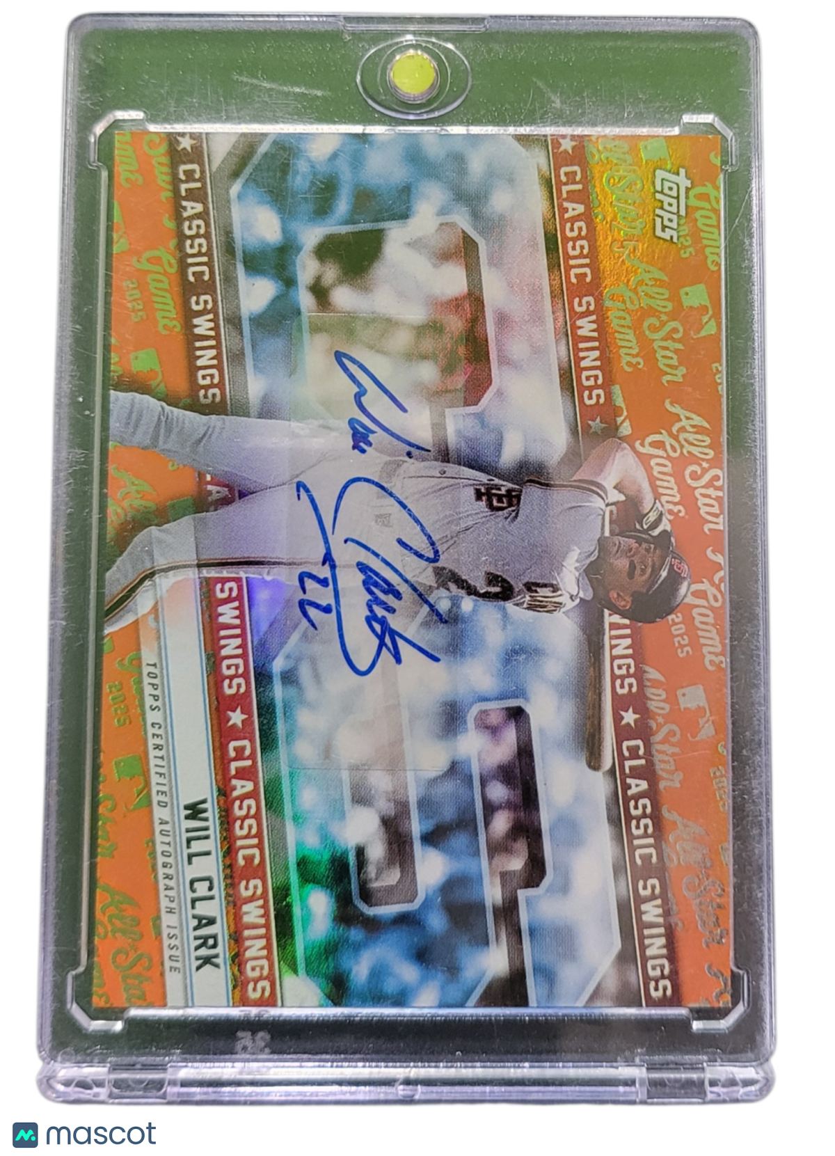 2025 Topps Baseball MLB Asg Mega Box Classic Swings Variation Will Clark #Csa-Wc